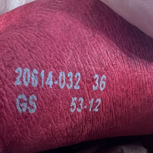 Camper Alicante Peu Senda Leather Sneakers Shoes Minimalist Red EU 36 US 6 UK 4 - Picture 10 of 11